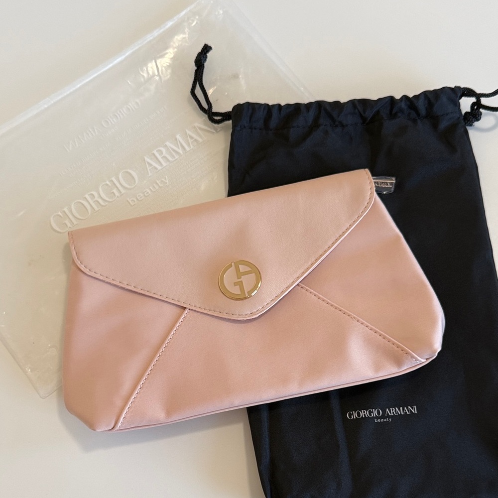 Giorgio Armani Beauty Blush Pink Clutch